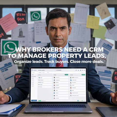 Why Brokers Need a CRM to Manage Property Leads