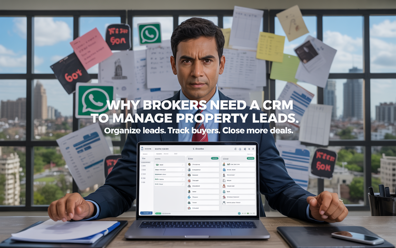 Why Brokers Need a CRM to Manage Property Leads